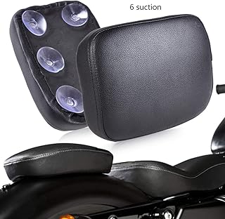 Sozius Motorrad Sitzpad mit 6 Saugnäpfe Für Harley