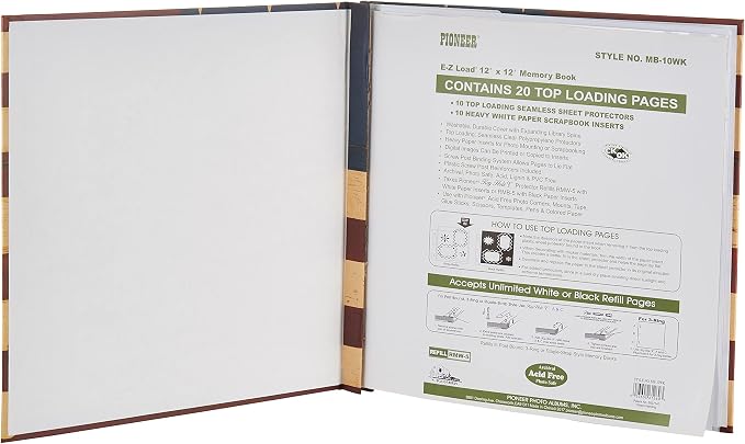 Álbum de fotos Postbound 12x12 pulgadas Pioneer miniatura 3