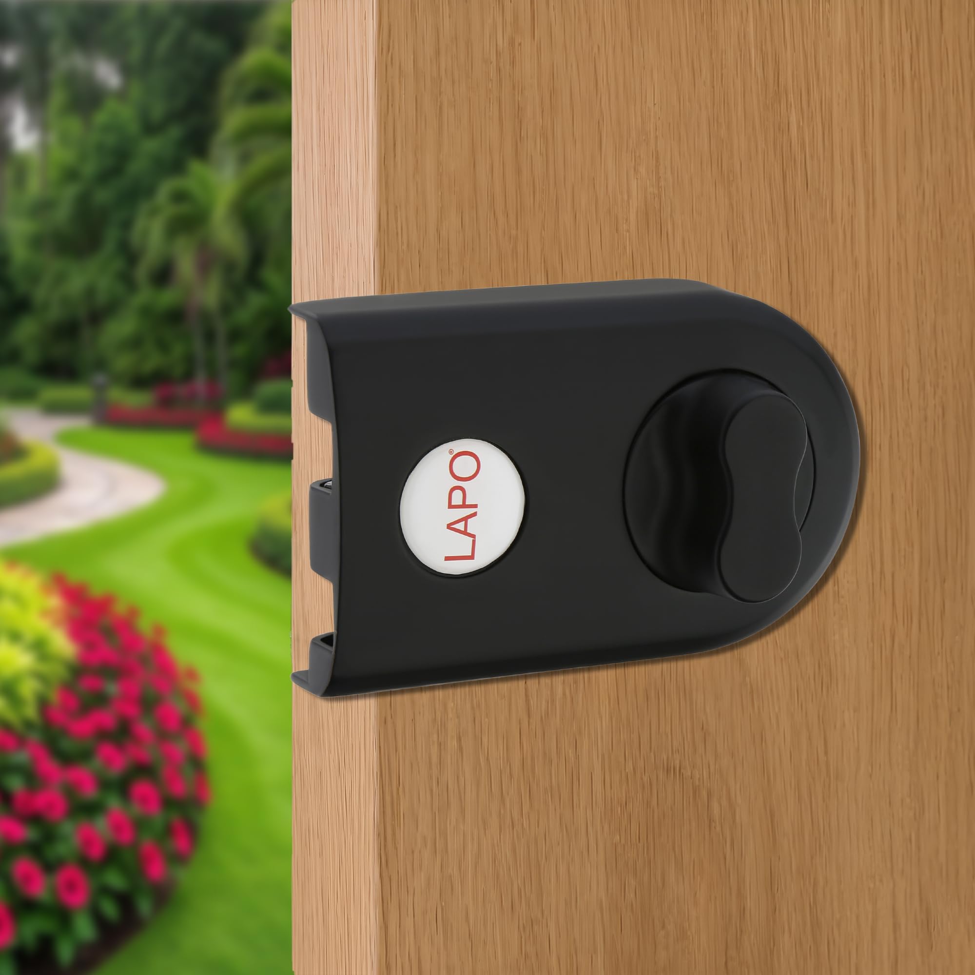 LAPO Rim Lock, Applicable to Main & Safety Doors, TwinPin Extreme Dead Bolt Lock, Suitable for Single, Sliding & Gate Doors, Black Finish, 3 Keys, Reversible Knob, 3 Years Warranty — Amazon image 10