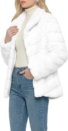 Chevron Chinchilla Jacket