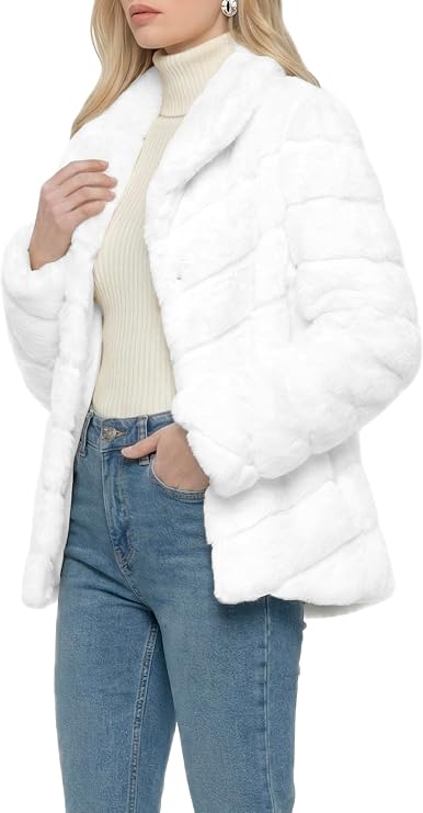 Chevron Chinchilla Jacket