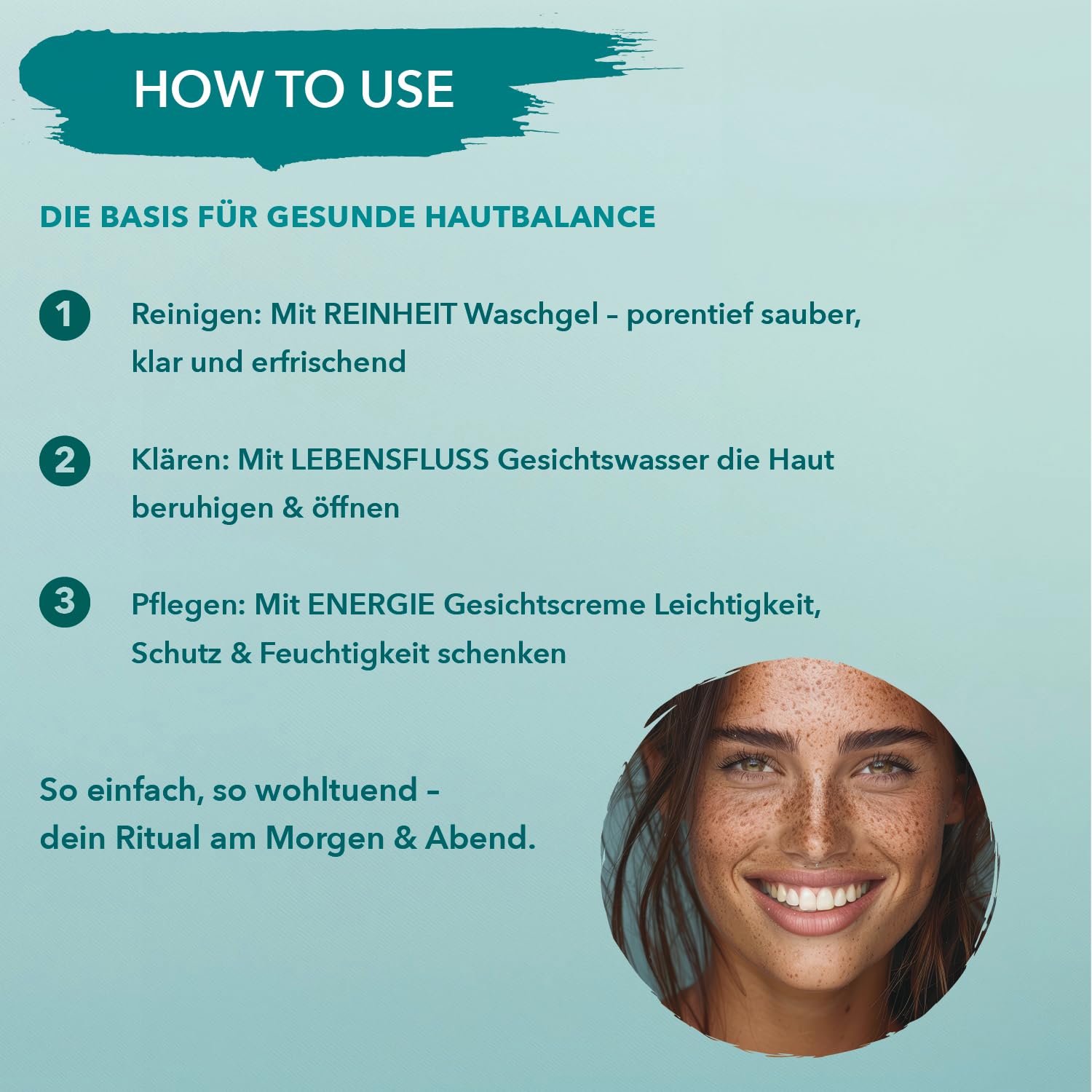 SK Naturkosmetik Basis Pflege-Set – Waschgel, Gesichtswasser & Gesichtscreme | natürliche Hautpflege für alle Hauttypen & junge Haut | 3-Schritte-Routine | mit Vollmondquellwasser | Made in Germany