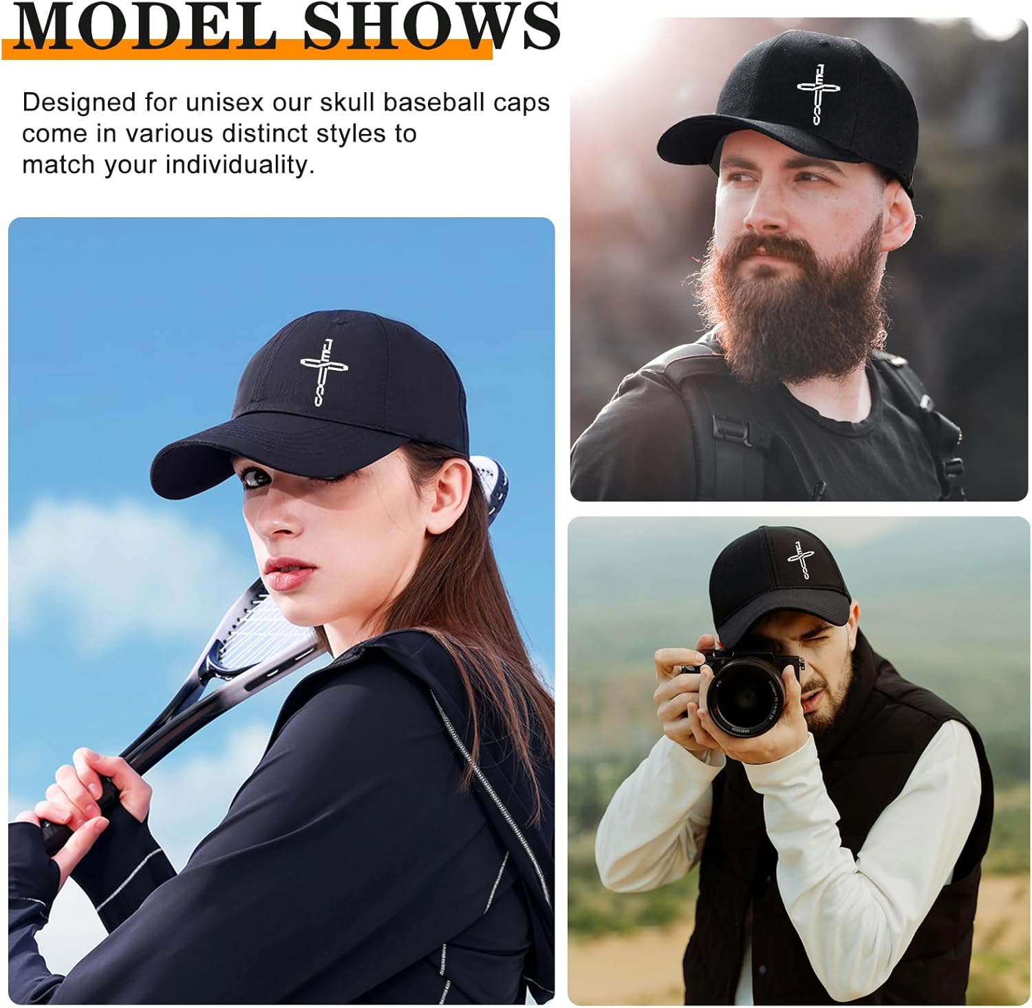Baseball Hats for Men Hats Baseball Cap Snapback Hats for Men Christian Jesus Cross Hats - Image 5