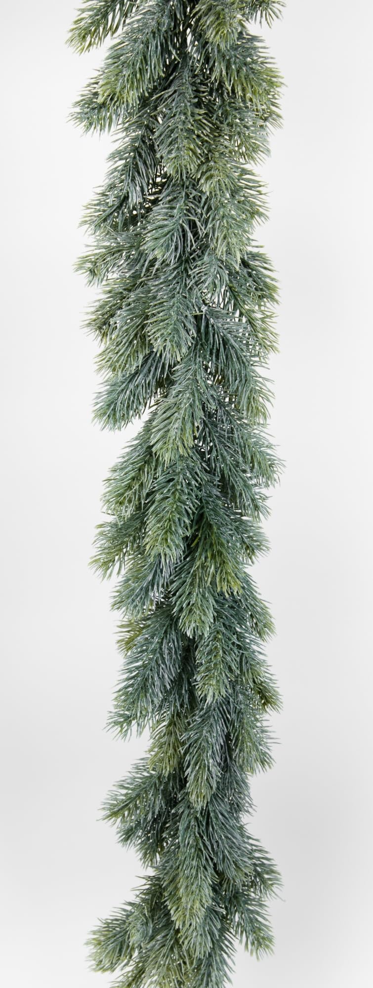 Künstliche Tannengirlande rund 170cm Double Schneeoptik DP Kunststanne Kunststoff Spritzguss-Verfahren 100% PE künstliche Tanne