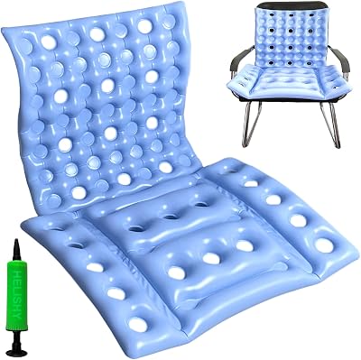 Inflatable Seat Cushions - Waffle Cushion for Pressure Sores - Bed Sore Cushions for Butt - Inflatable Seat Cushion for Travel - Pressure Sore Cushions for Sitting in Recliner