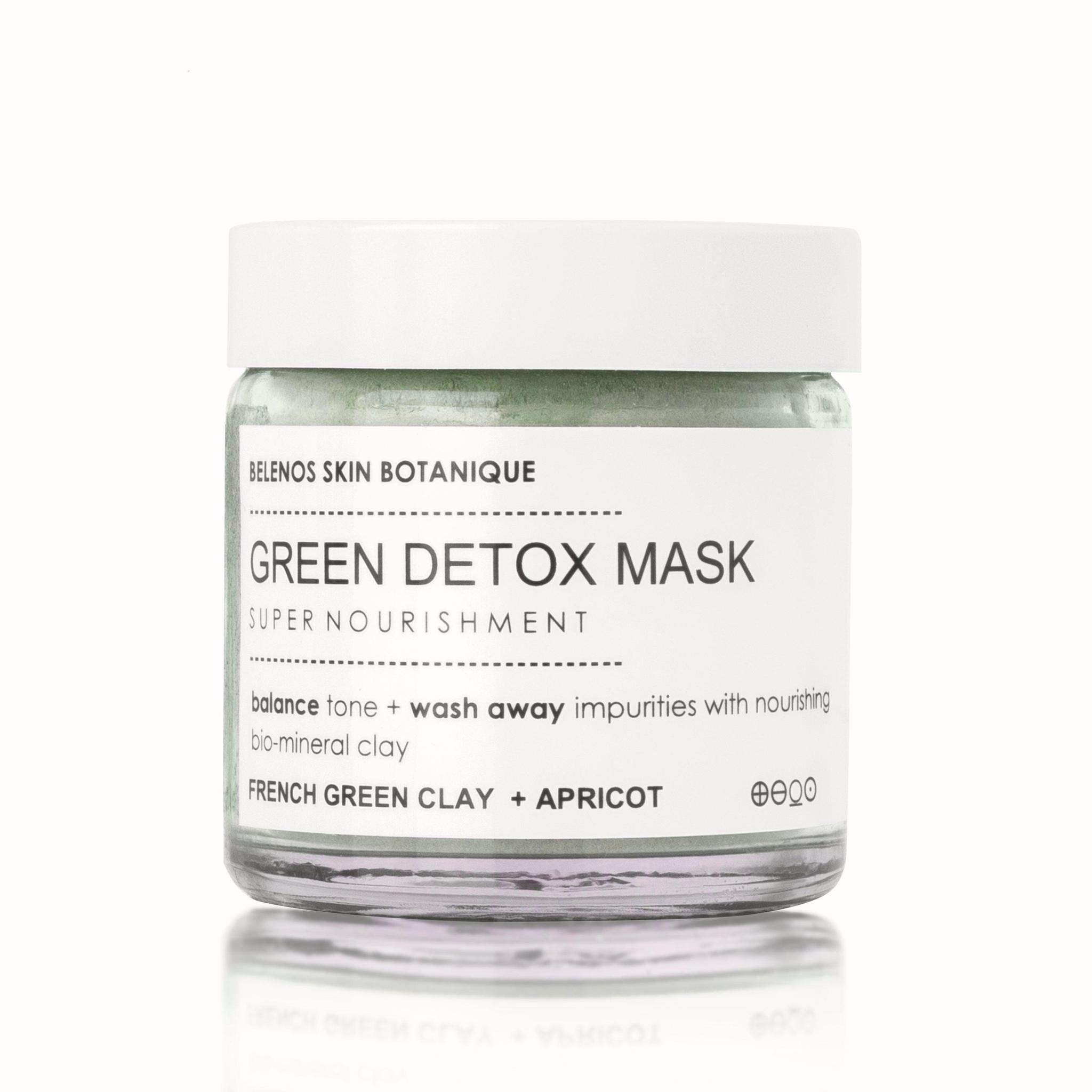 GREEN FACE MASK | DRY GREEN CLAY | DETOX MASK with Green Clay dry mask for detox and repair.