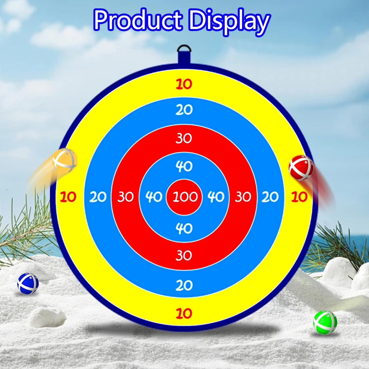 25.5 Inches freccette bifacciali per bambini,regalo ragazzo ragazza,giochi per interni ed esterni e bomboniere per feste di compleanno,adatto per ragazzi e ragazze di 3 4 5 6 7 8 9 10 11 12 anni(65cm)