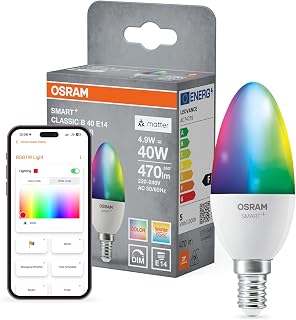 Osram SMART+ MATTER Multicolor Classicvon 2700 bis 6500 K