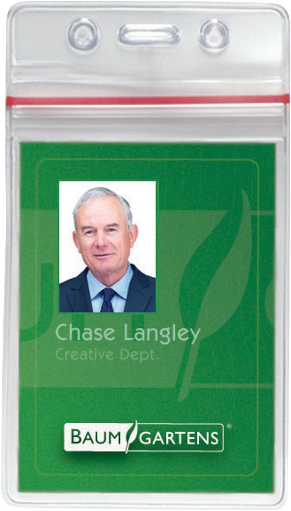 BaumgartensSicurix Sealable ID Badge Holders (BAU47840), Pack of 50