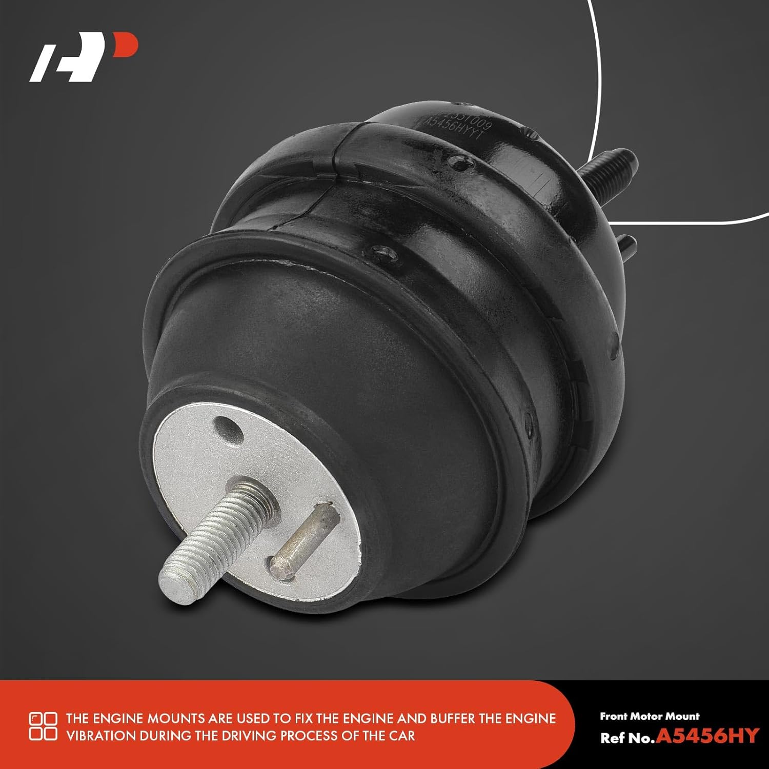 A-Premium 2PCS Engine Motor Mount and Torque Strut Mount Kit Compatible with Buick Lucerne 2006 2007 2008 3.8L