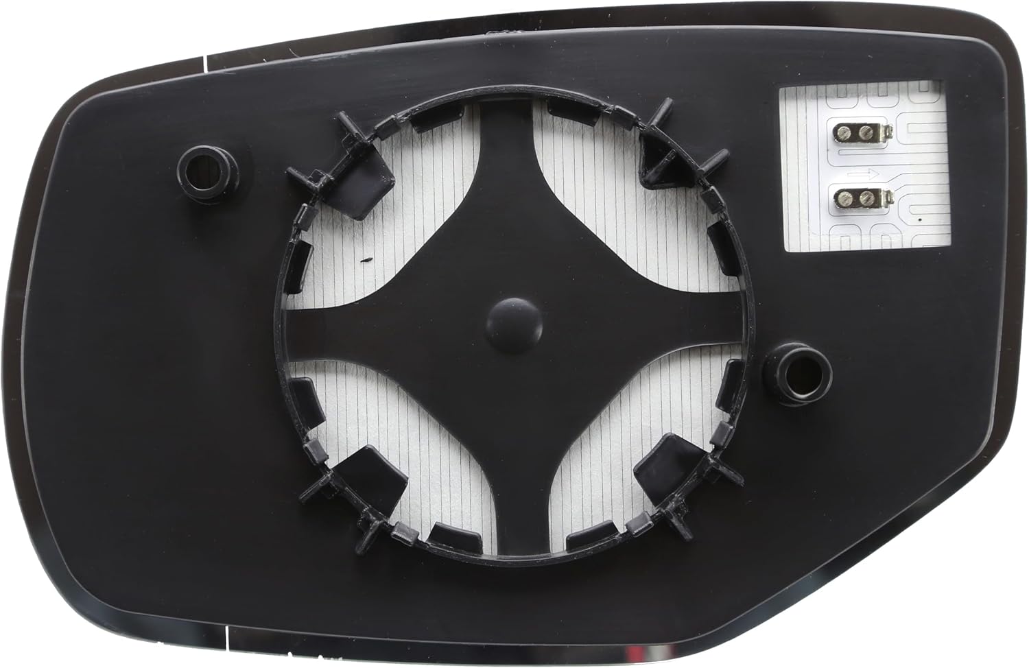 EAP Passenger Side Mirror Glass Compatible with Honda Accord 2013-2017, Heated (Doesn't Fit Non-Heated Mirrors) 76203T2GA11, 76203T2GA91