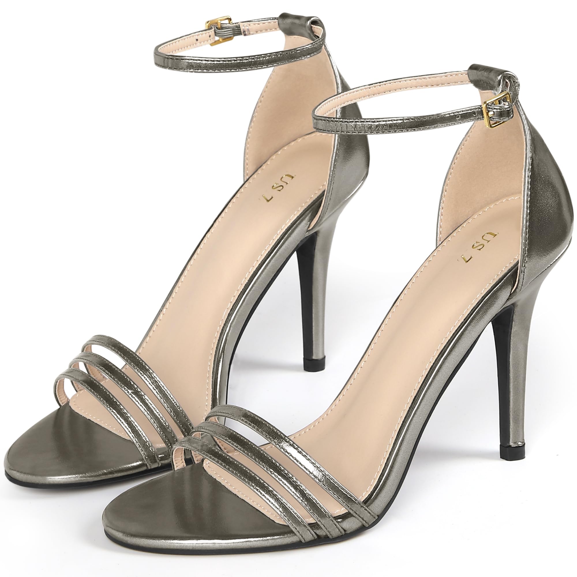 Perphy Strappy Heels Stiletto Heel Sandals for Women