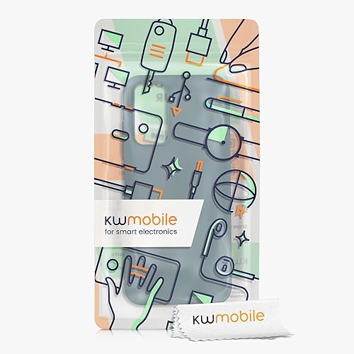 Vista 46 de kwmobile Funda compatible con Xiaomi Redmi Note 11 / Note 11S - Funda protectora de silicona TPU suave y delgada - Azul Báltico Azul (Baltic Blue)