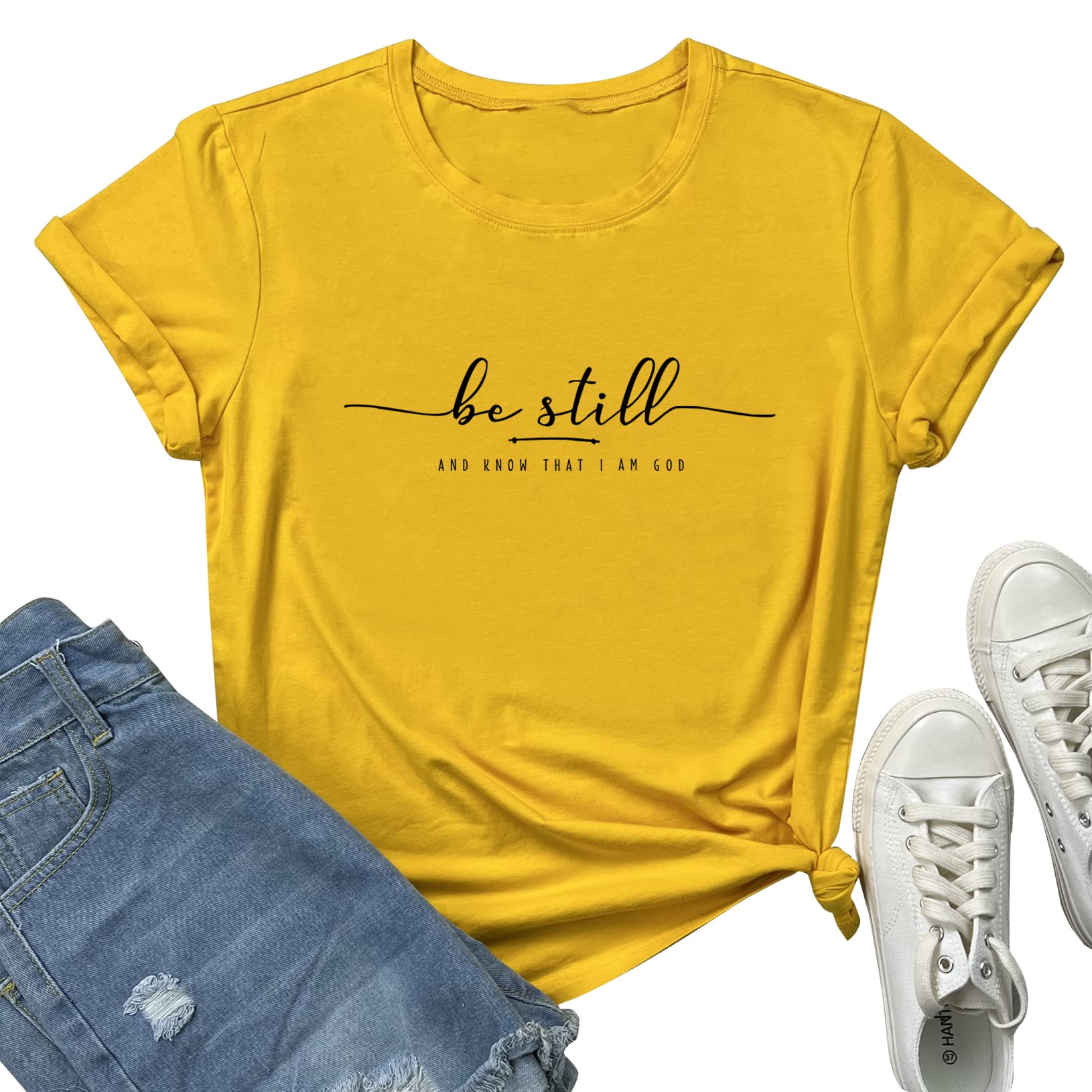 BLACKOOWomen Graphic Shirts Cute Tees Casual Tops