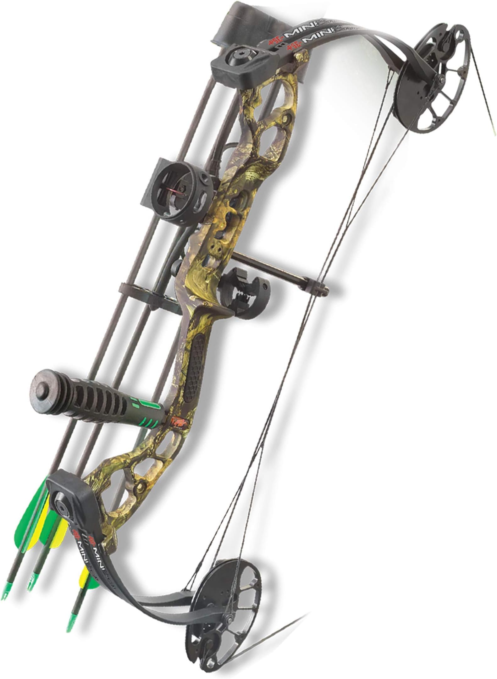 PSE ARCHERY Mini Burner Compound Bow-Hunting-Arrow-Set - Right Hand - Muddy Girl - 25-40