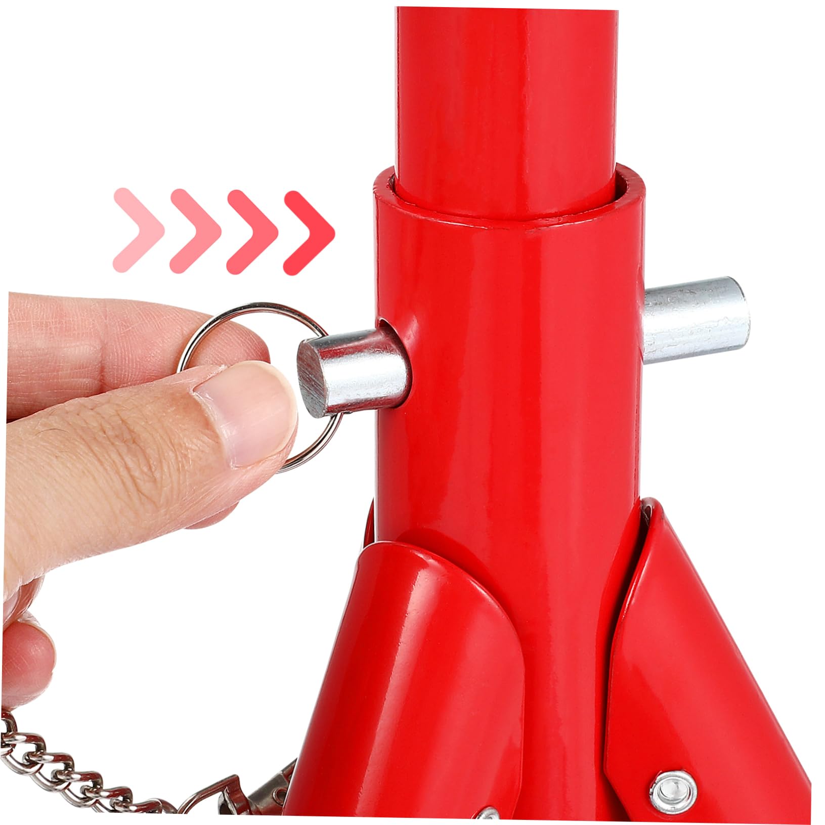 Ciieeo Chandelles de Cric 3 Tonnes en Acier au Carbone, Lot de 2
