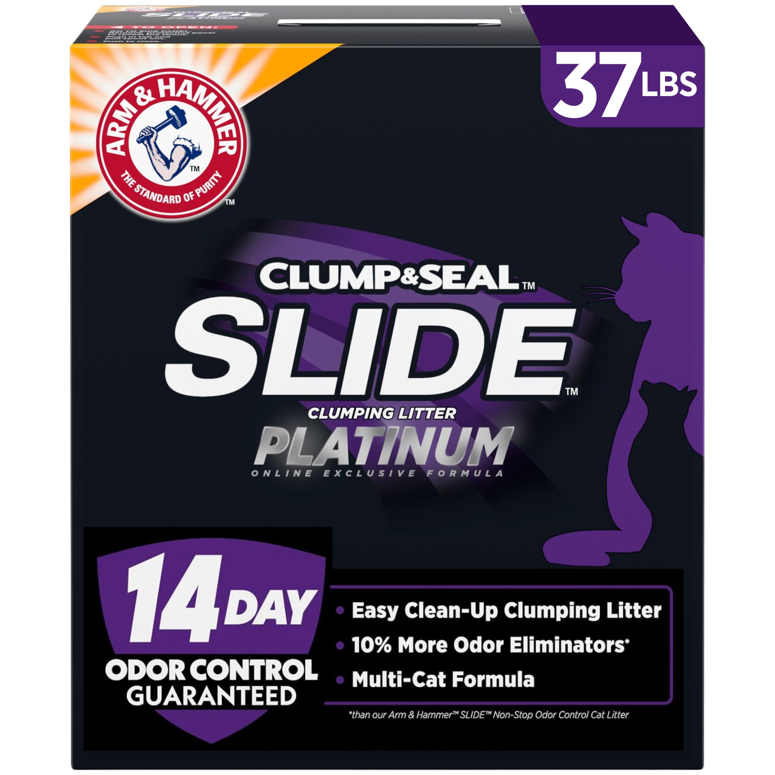 ARM & HAMMER Slide Platinum Clumping Cat Litter