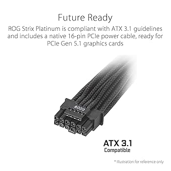 新品 ASUS 電源ユニット ROG Strix 1200W Platinum ROG STRIX 1200W Platinum | ROG Strix | Gaming Power Supply