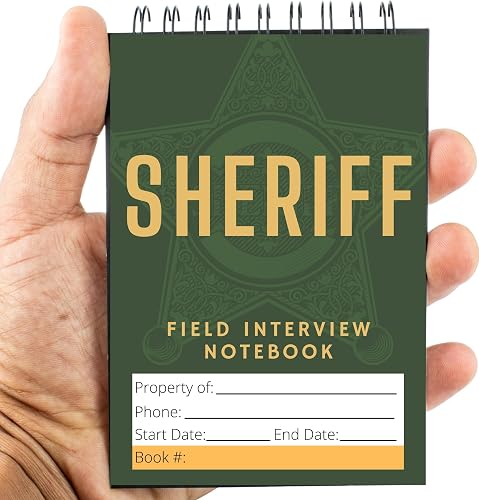 Field Equipt Sheriff notebook