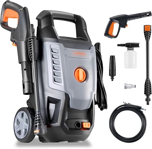 VonHaus 1600W pressure washer for car cleaning