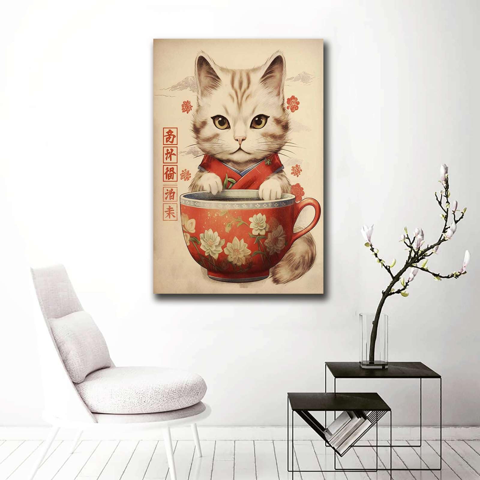 絵画/タペストリー NO COFFEE  makersspace Canvas  NO ART Amazon.com: Without Coffee I Literally Can't Even Canvas