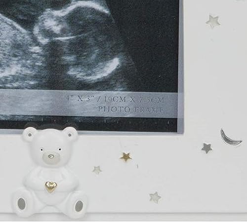Miniatura 3 de Baby Scan - Marco de fotos (3 x 4 pulgadas) con peluche 3D y diamante por Bambino 1087