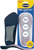 Dr. Scholl's Tri-Comfort Insoles for Women Size 6-11 - 3/4 Length Targeted Cushioning for Heel, Arch & Ball of Foot