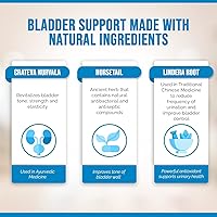 Vista 6 de Better Bladder Suplemento de control para mujeres y hombres – Suplemento de apoyo de la vejiga para ayudar a reducir fugas urinarias, frecuencia