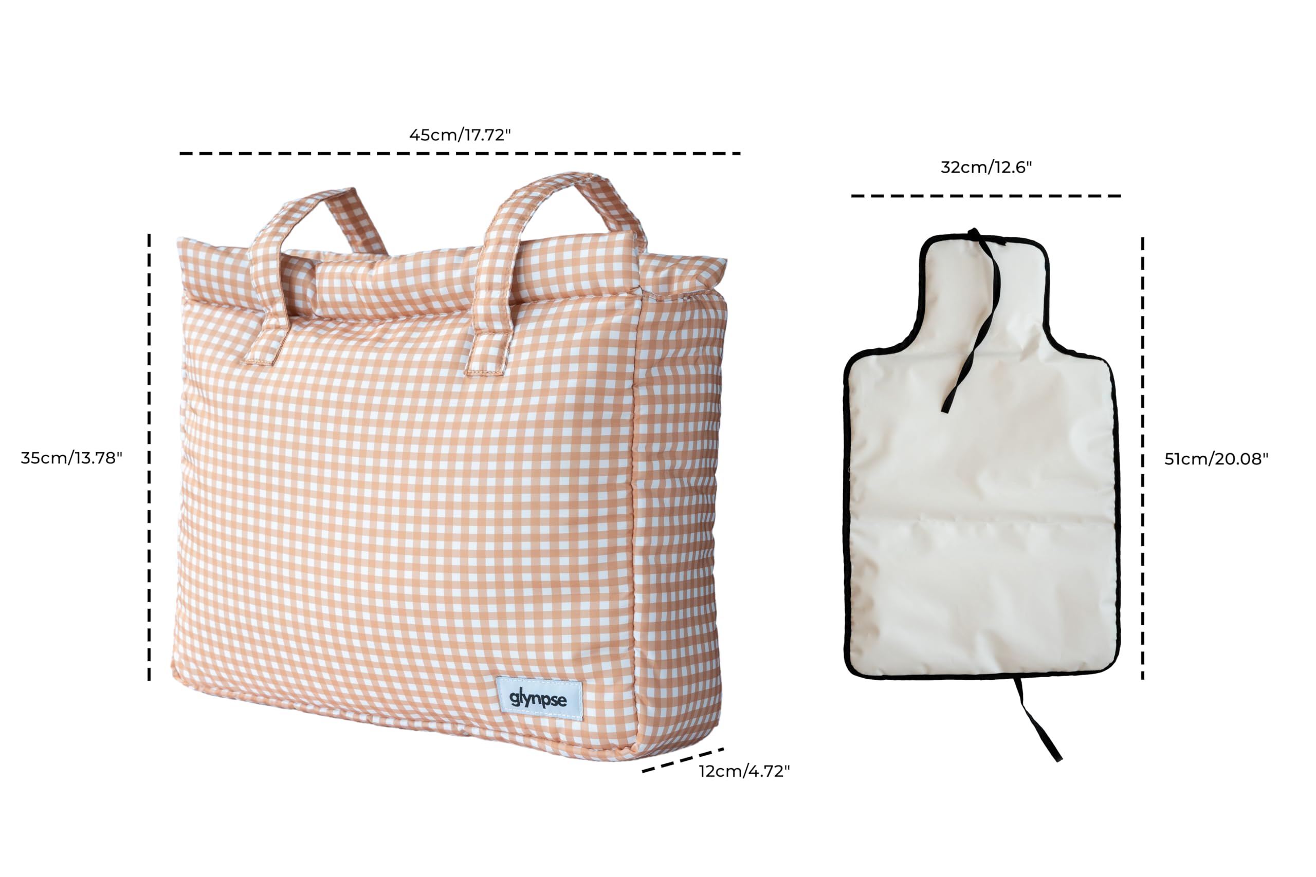 Bolso Carro Bebe Multifuncional | Bolsa Maternidad Hospital y Maleta para Bebé | Bolsa Carro Bebe con Gran Capacidad, Organizador con Múltiples Compartimentos
