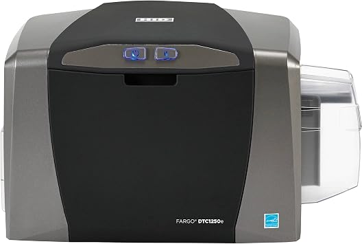 Fargo DTC1250e Single Sided ID Card Printer + Ethernet Connectivity 50020