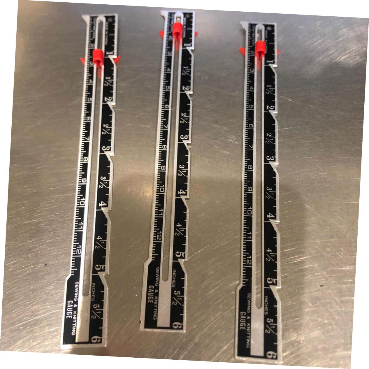 Operitacx 3pcs Button Sewing Ruller Fixed Ruller Button Position Ruller DIY Sewing Ruller