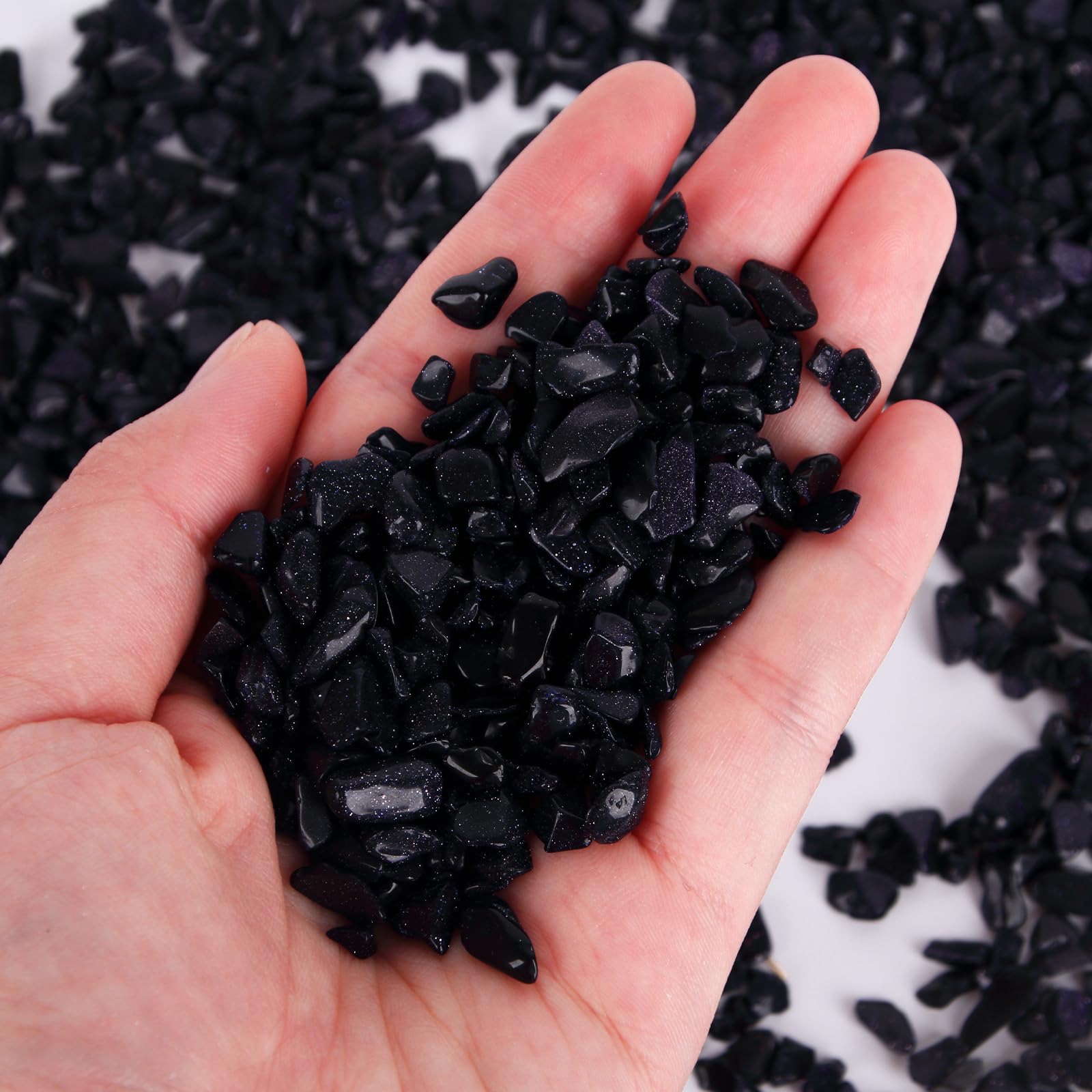 Piedras Decorativas Grava de Relleno Piedras de Cuarzo Forma Irregular Grava de Relleno para Acuario Jardín Plantas Casa Exterior Hacer Joyas Regalo de Manualidades