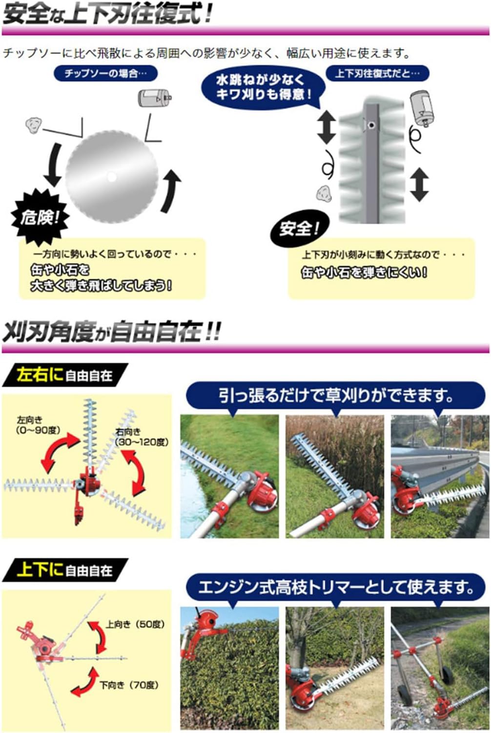 ニシガキ工業 L型バリカン500 N-832【1回のみ使用・美品】サビ止め済 L型バリカン500 ニシガキ工業 - 農機具・除雪機販売のとうご