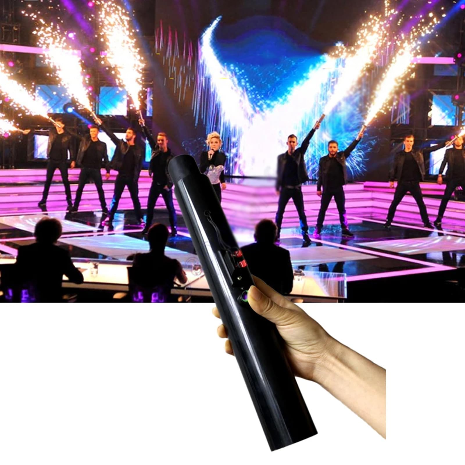 Handheld Bühne Brunnen Feier Kalten Feuerwerk Indoor Elektronische Feuerwerk Zündung System Hochzeit Bühne Hochzeit Feier