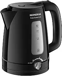 Chaleira Elétrica Pratic Control 1,7L, Mondial, Preto, 1850W, 220V - CE-17-BC