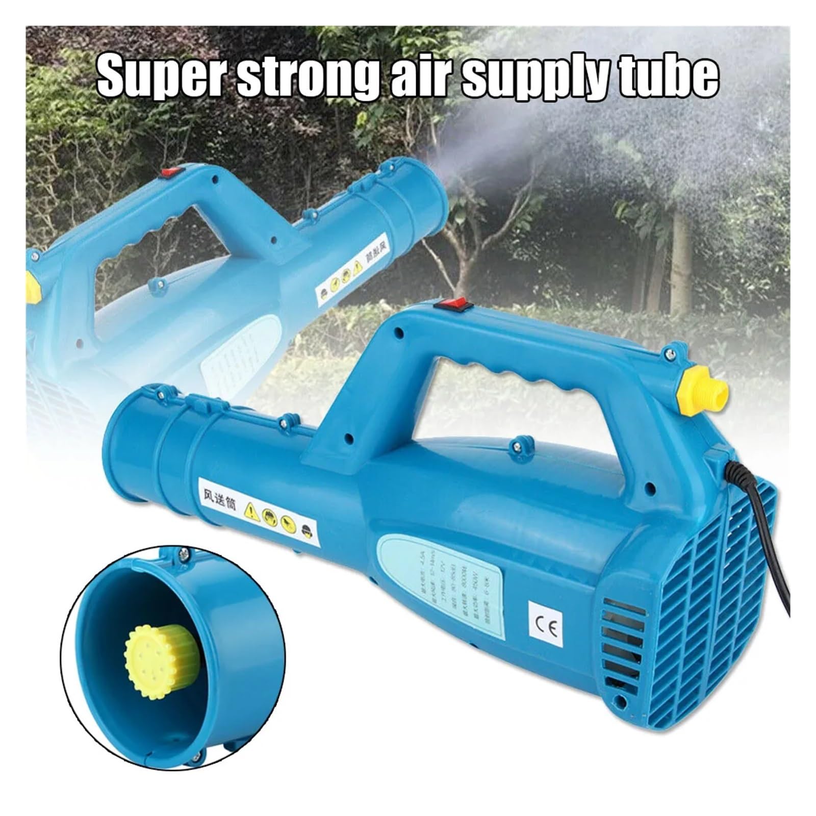 Amazon.co.jp: 噴霧器 12V ハンドヘルド電動ガーデン噴霧器、ブロワー