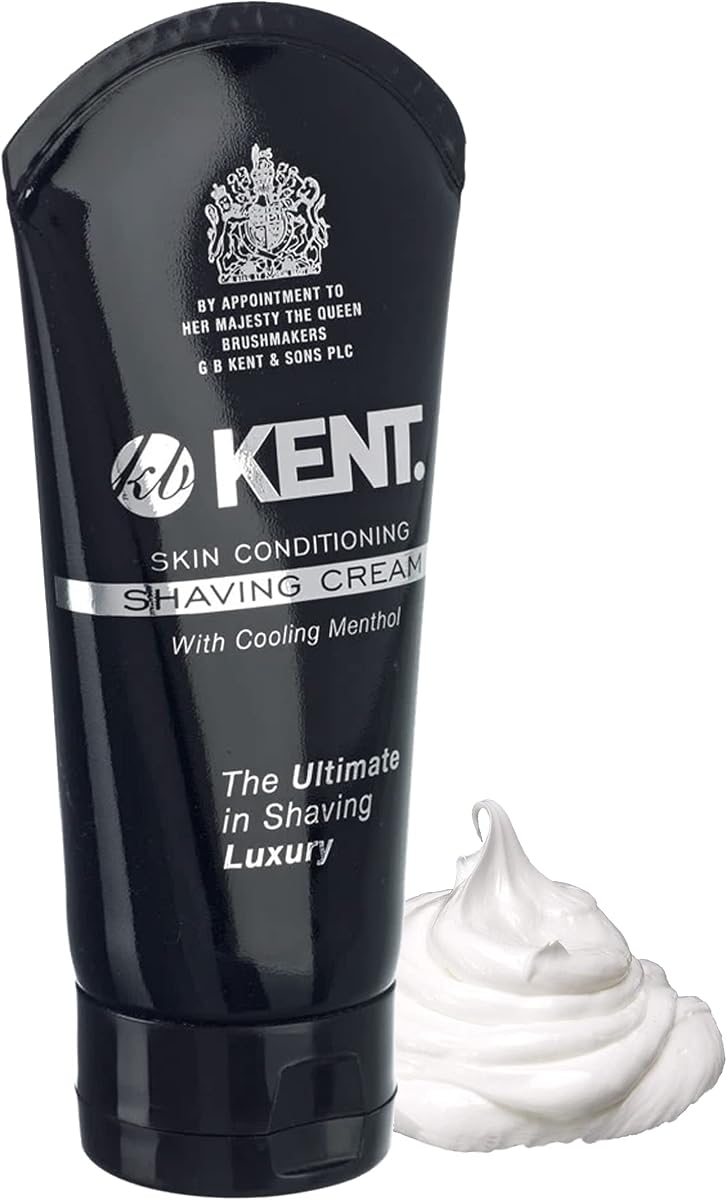 SCT1 Shaving Cream Tube for Smooth Cooling Menthol Shave Cream, No More Nicks, Cuts or Razor Burn, Perfect Size for Travel or Home, Great for Sensitive Skin and all Skin Types