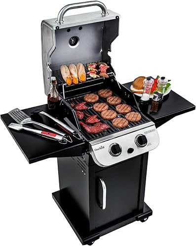 Miniatura 2 de Parrilla a gas de 2 quemadores con gabinete Char Broil Performance 463673617 Acero inoxidable Acero inoxidable