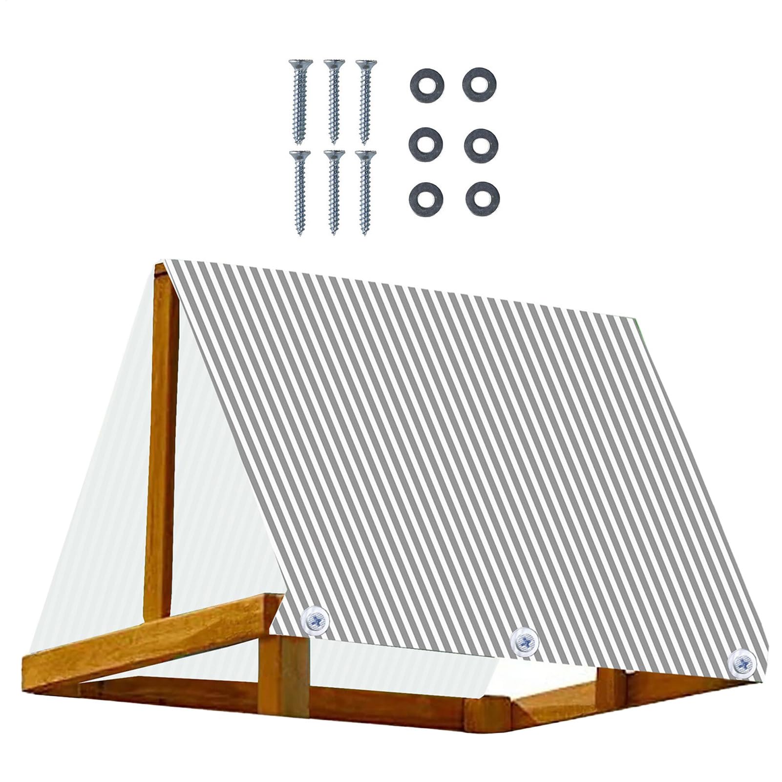 Tettoia di ricambio per altalena, impermeabile, 100 x 228 cm, rivestimento in PVC, gazebo, pergolato, accessorio per cortile, patio, parasole, picnic, all'aperto, , relax