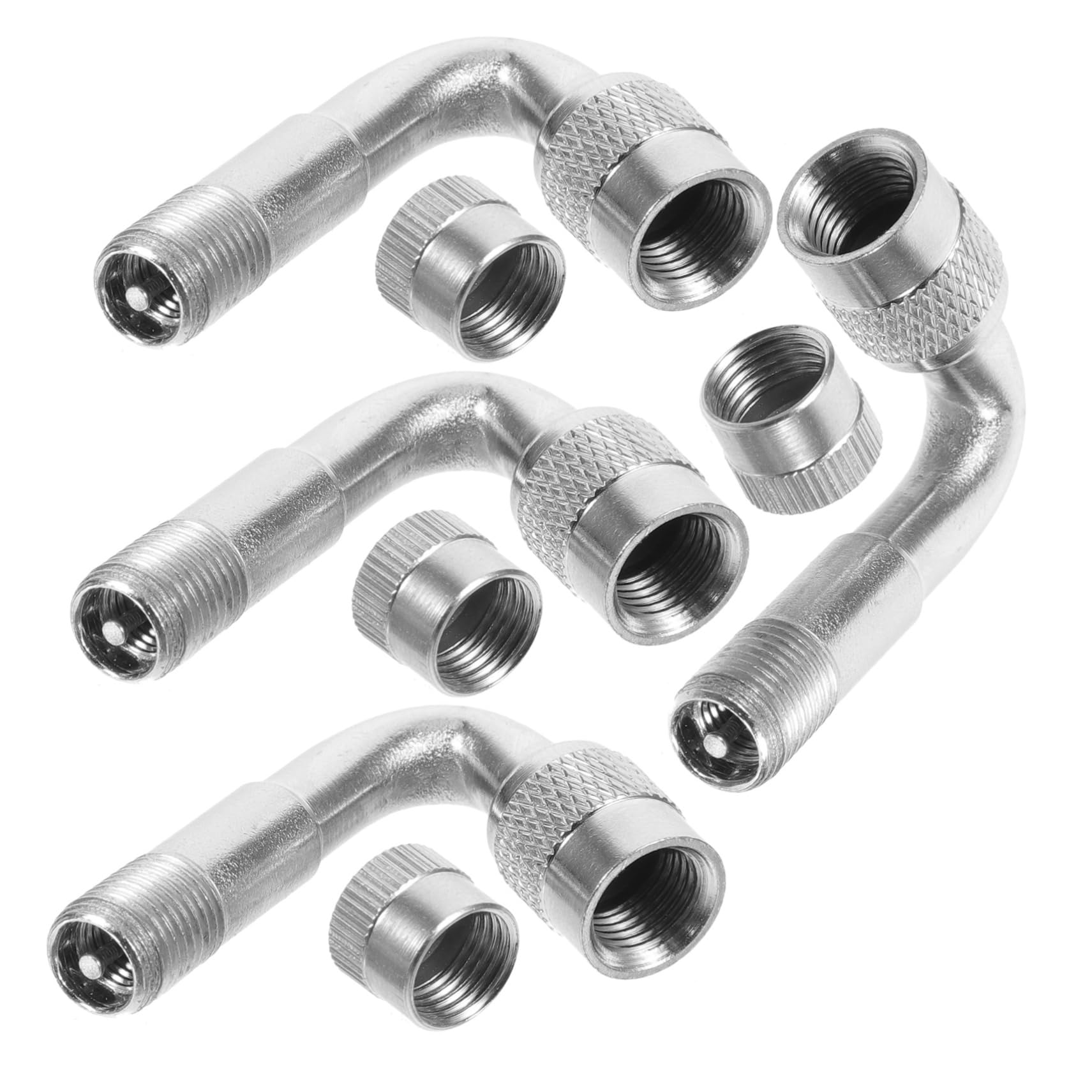 Estensori Per Valvola Pneumatici - Adattatori Antigoccia Per Auto, SUV, Moto, Bici, Camion, Veicoli E Officine