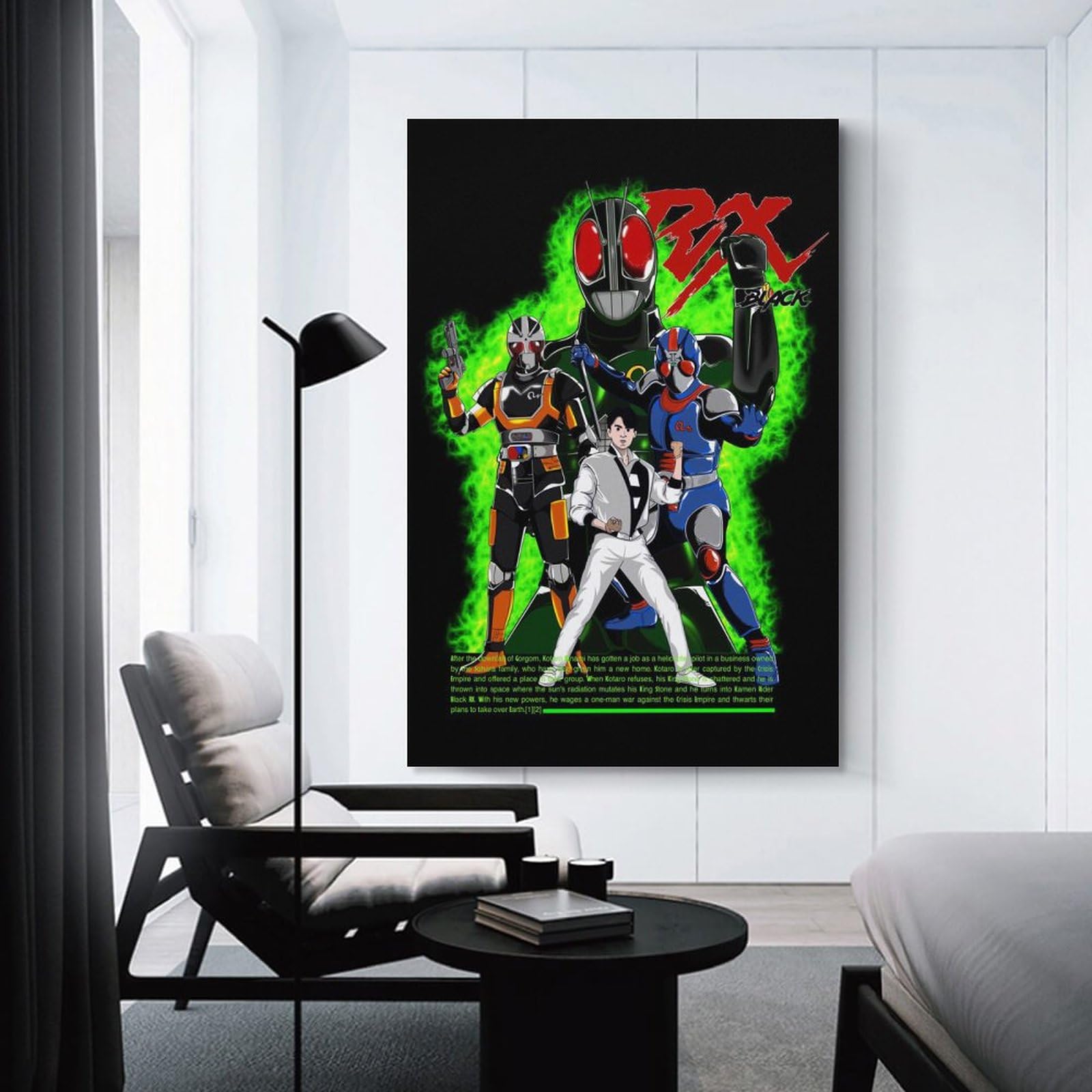 Amazon.co.jp: 仮面ライダーBLACK RX アニメポスター1