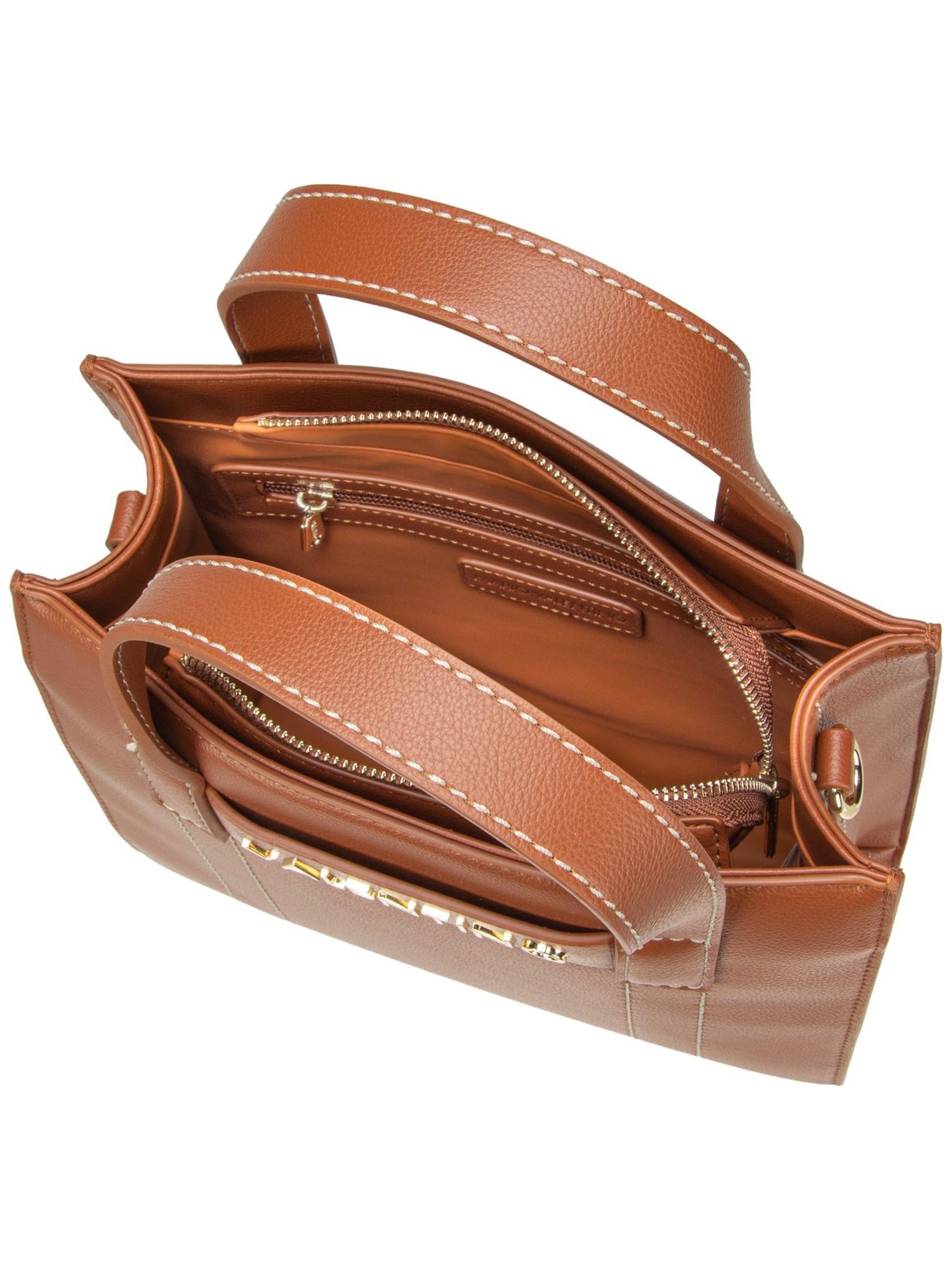 Valentino sac shopper sac à épaule AURY RE Shopping Bag Cuoio marron clair