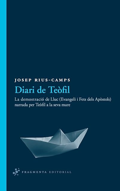 Portada de Diari de Teofil: La Demostracio de Lluc