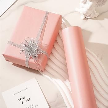 Wrapping Paper Roll -Pearly Lustre & Subtle Kraft Paper - Perfect For