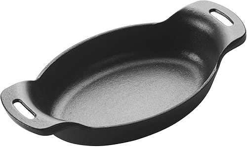 WINCO Servidor de hierro fundido, 4-1/2″, Negro