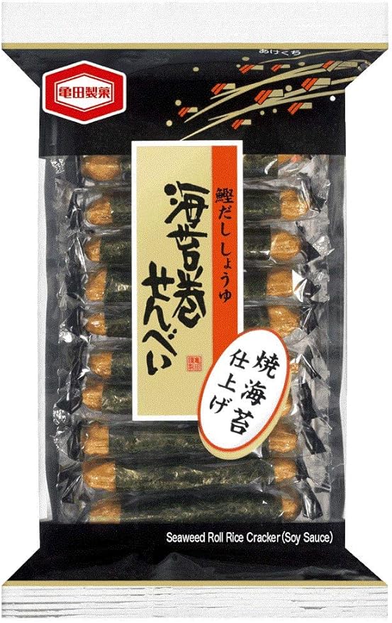Amazon 亀田製菓 海苔巻せんべい 10枚 12袋 海苔巻せんべい せんべい 米菓 通販