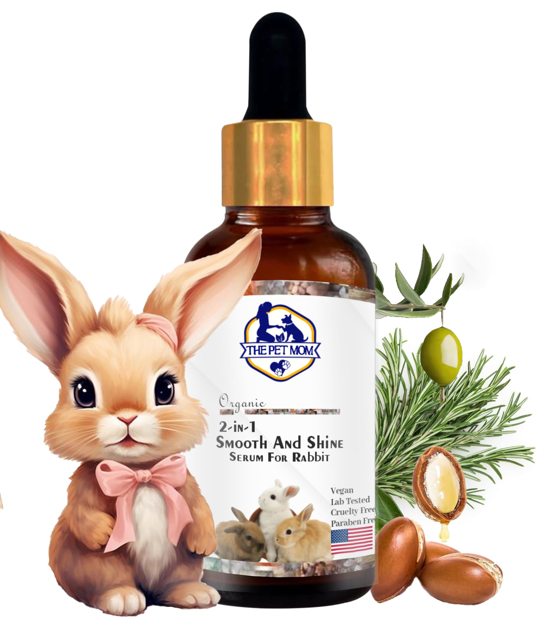 See full amazon price history chart for The Pet Mom 2 in 1 Smooth & Shine Serum for Rabbit | Rabbit Hair Serum for Silky, Smooth & Frizz-Free Hair with Goodness of Vitamin E, Argan Oil, Oliver Oil, Rosemary Oil | All Rabbit Breed –30ml The Pet Mom 2 in 1 Smooth & Shine Serum for Rabbit | Rabbit Hair Serum for Silky, Smooth & Frizz-Free Hair with Goodness of Vitamin E, Argan Oil, Oliver Oil, Rosemary Oil | All Rabbit Breed –30ml (B0CPMMJ7XH) Amazon Price History, Amazon Price Tracker