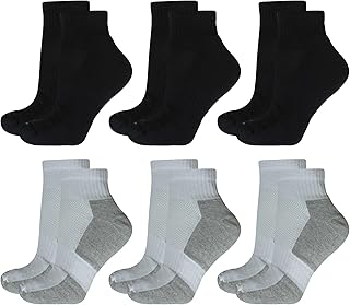 Kit 6 Meias Mash Esportiva Sapatilha Cano Curto Active Alta Performance Unissex Adulto