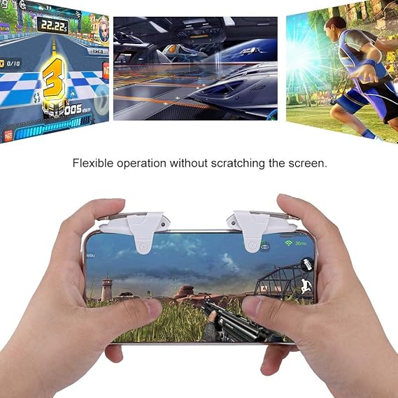Socobeta Mobile Game Controller for PUBG Mobile Controller Trigger Joystick Gamepad