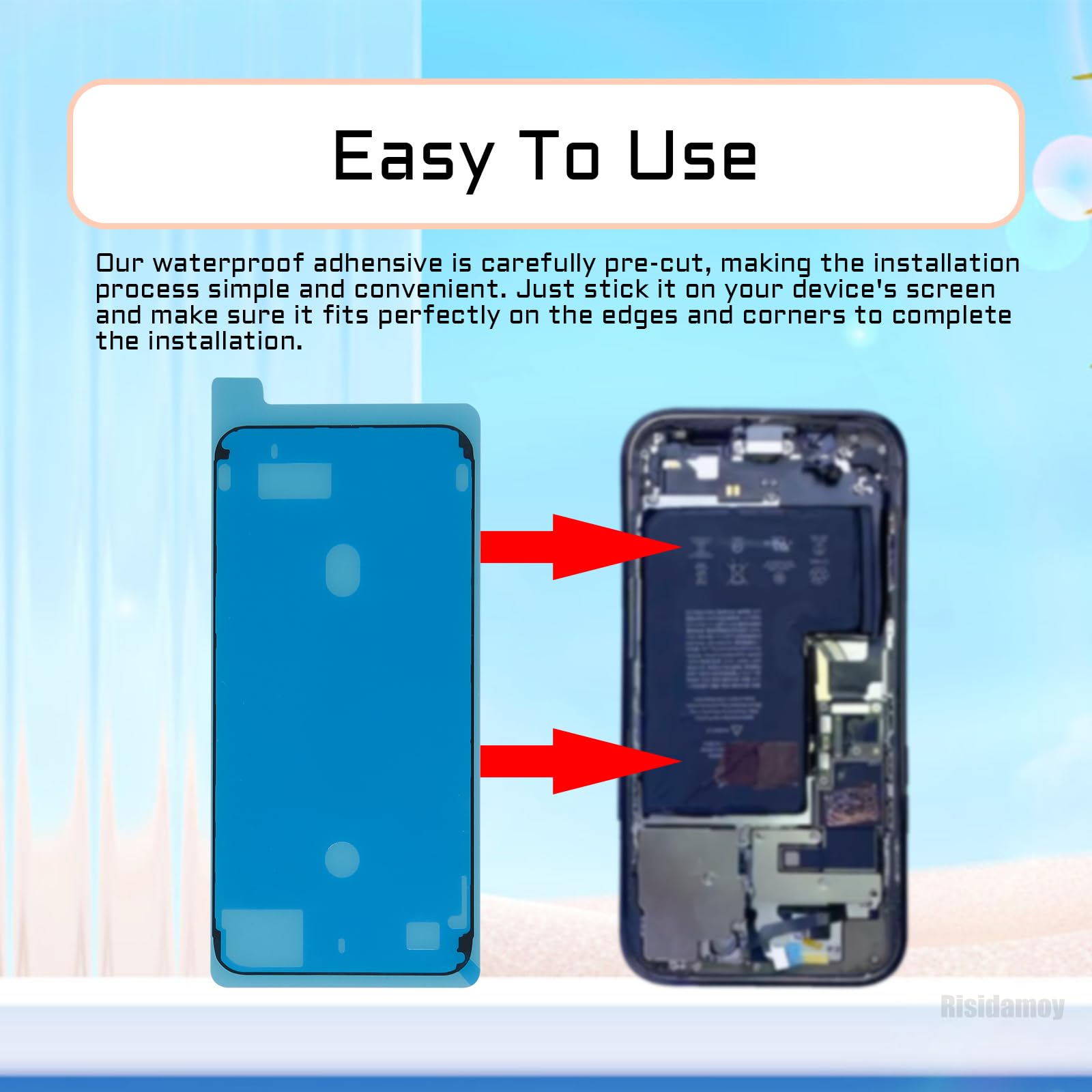 Amazon.com: Risidamoy 5 PCS for iPhone 13 Pro Max Waterproof Pre